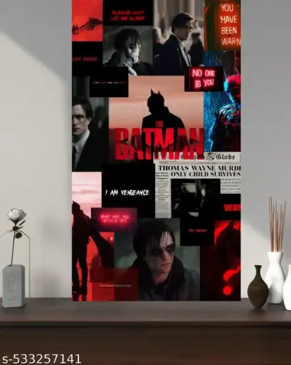 Batman Aesthetic Posters for Wall Decoration - Wall Art