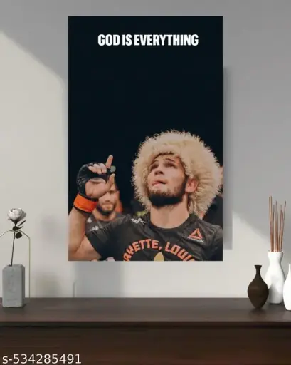 UFC Khabib Aesthetic Posters for Wall Decoration - Wall Art For Bedroom, Office, Living room, Dorm room